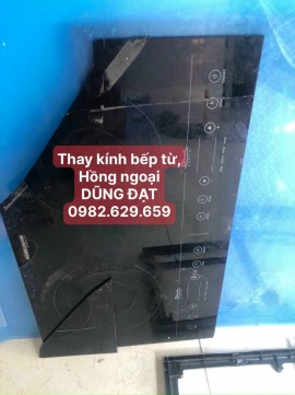 Thay kính bếp từ, bếp hồng ngoại tại  Kiến an - HP 0982629659